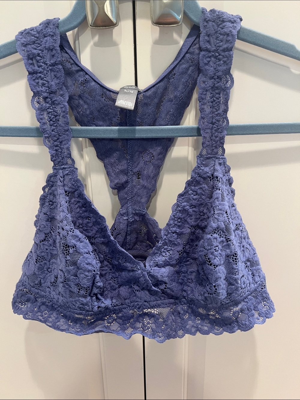 Purple Lace Bralette - Unbranded